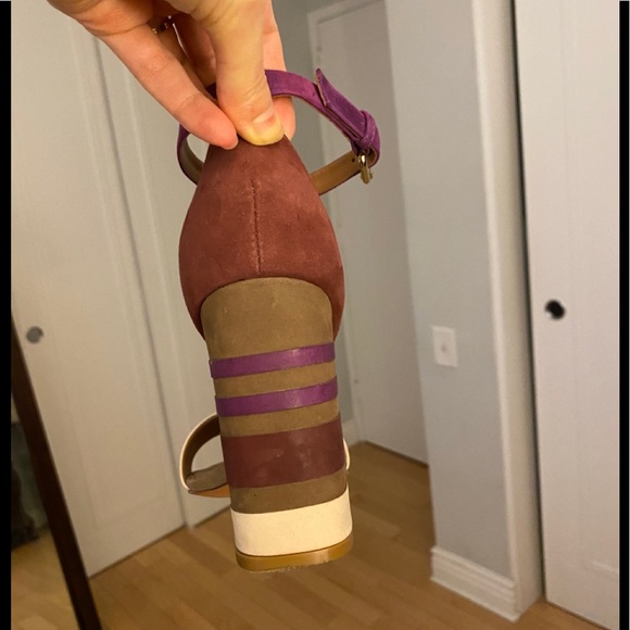 Vicenza Italian Block Heels Sandals - Picture 5 of 6